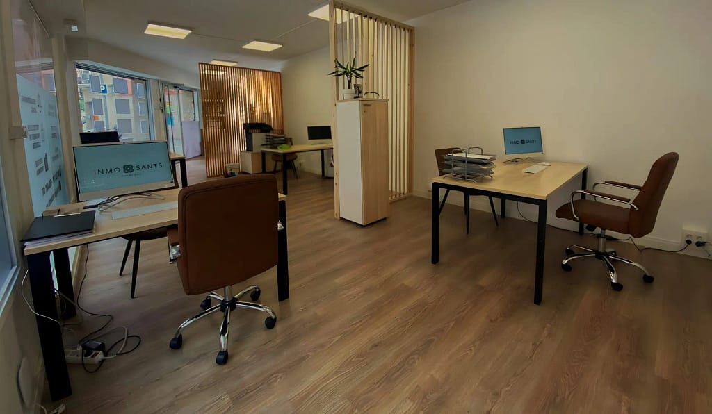 Oficina inmobiliaria InmoSants para vender piso en Sants Barcelona
